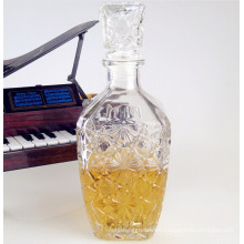 Diamond Whiskey Decanter 250/450/800/ 1000ml Glass Liquor Decanter - Scotch, Rum, Bourbon, Vodka, Tequila or Mouthwash Decanter